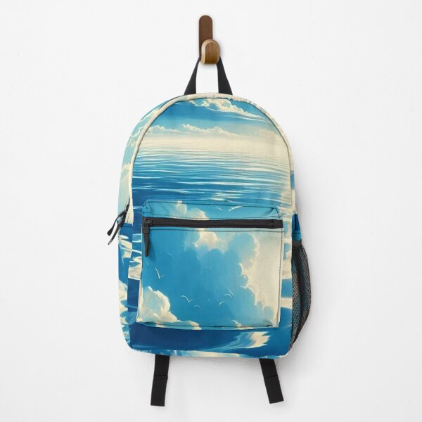 Item preview, Blue sea with clouds designed and sold by mahmoudfarrag.