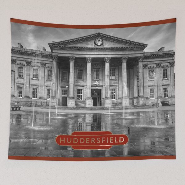Item preview, Huddersfield Train Station designed and sold by Alisonchambers2.