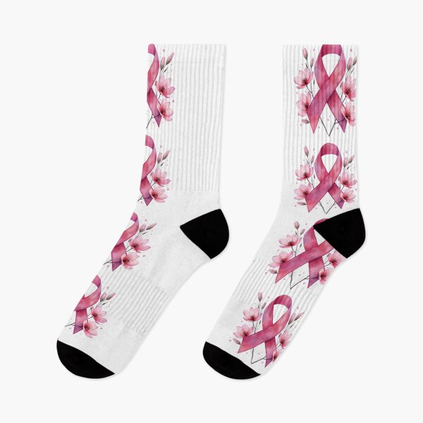 Item preview, Elegant Floral Pink Ribbon Awareness Art designed and sold by Craft99.
