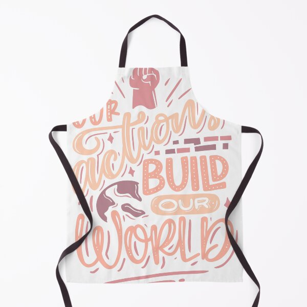 Item preview, Our Actions Build Our Wordl! designed and sold by Lukars77.