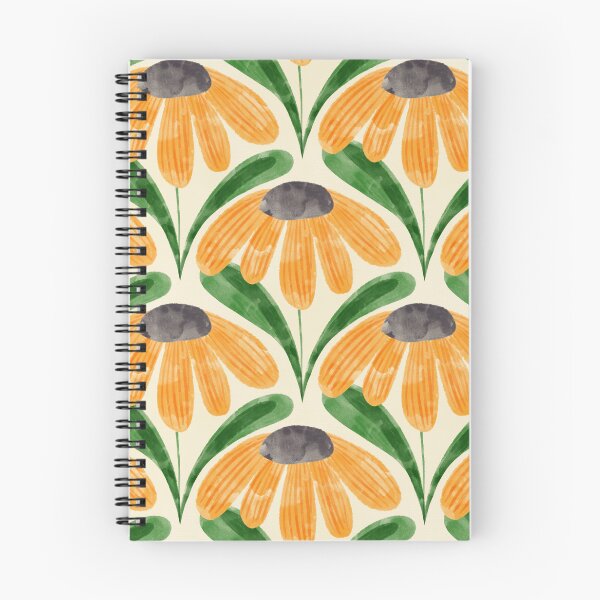 Item preview, Yellow Black Eyed Susan Flower Pattern designed and sold by Fern and Quill.