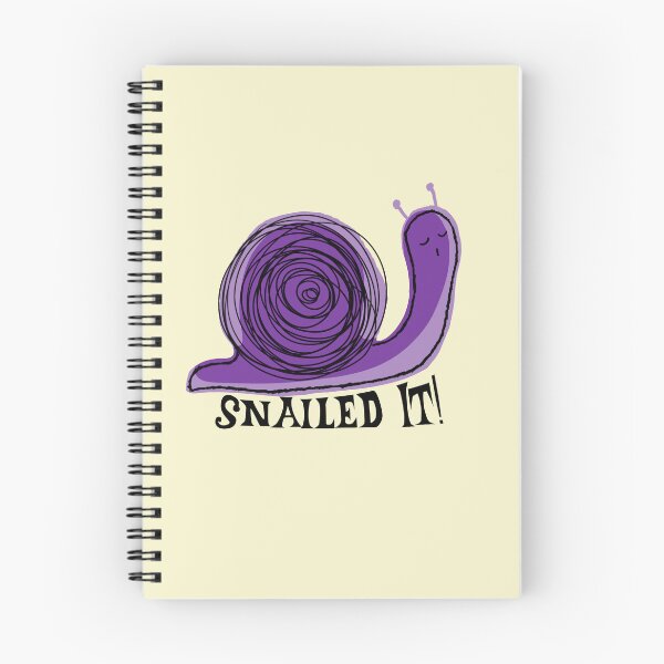 Item preview, Snail Nailed It Snailed It To Celebrate Success designed and sold by Amanda Webster.