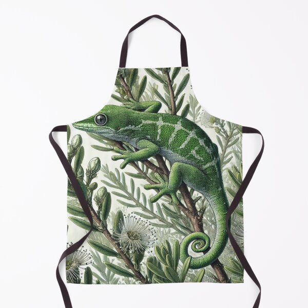 Item preview, Rare Northland Green Gecko Manuka Climber - Naultinus Grayii designed and sold by NocturnalNook.