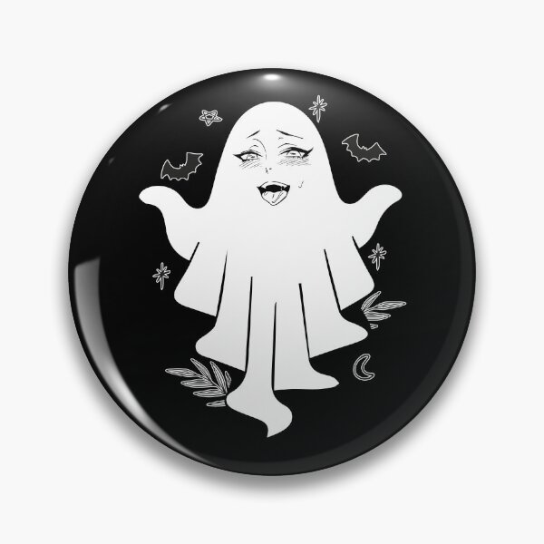 Item preview, The spooky phantom anime ghost face designed and sold by UnrealQuake.
