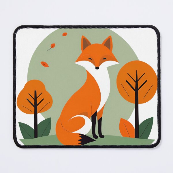 Item preview, Autumnal Wildlife Wonders - Enchanting Fall Animal Art designed and sold by MiszungART.