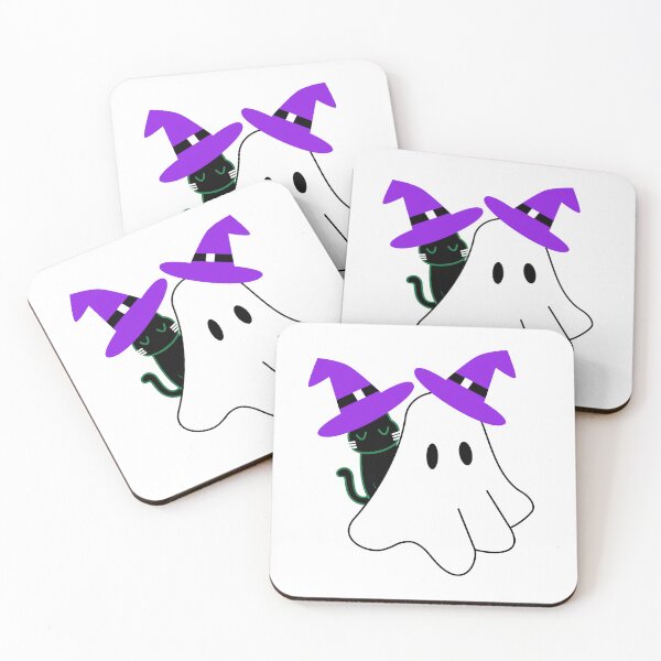 Item preview, Ghost and Black cat designed and sold by mushopja.