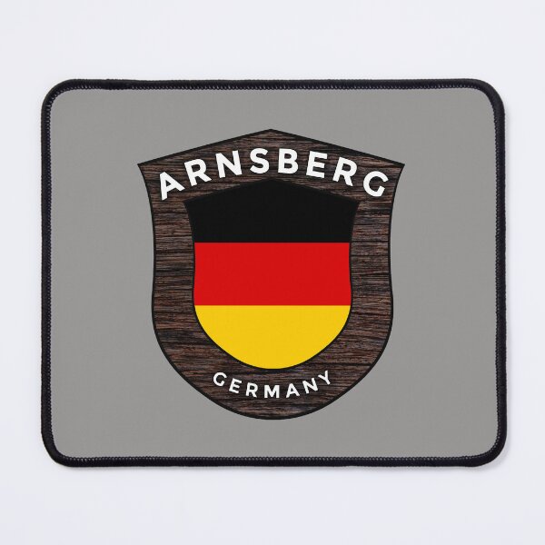 Item preview, Arnsberg Germany Emblem Flag designed and sold by World Designs.