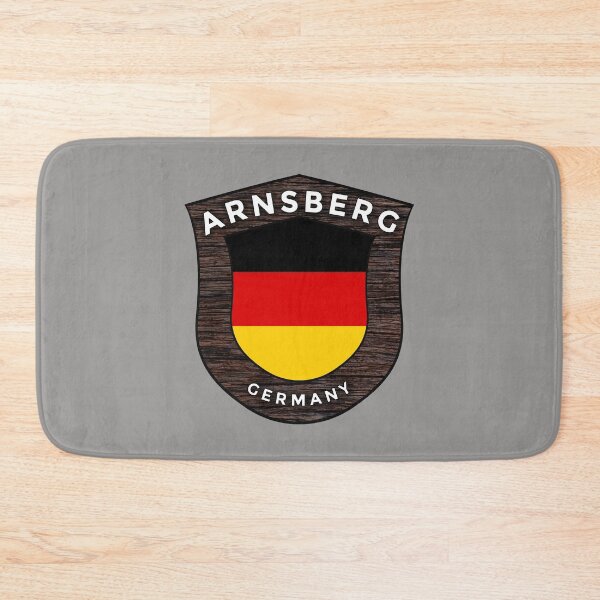Item preview, Arnsberg Germany Emblem Flag designed and sold by World Designs.