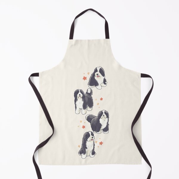 Item preview, bearded collie dogs designed and sold by Artofmayara.