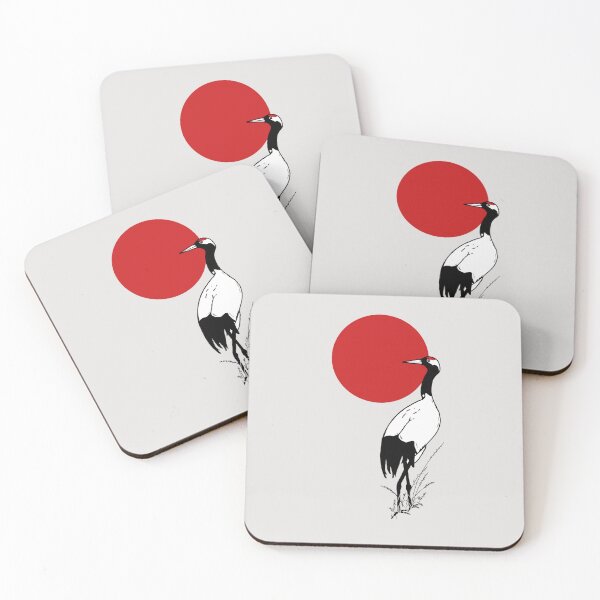 Item preview, Japanese Crane with Japan Sun designed and sold by Karlsefni.