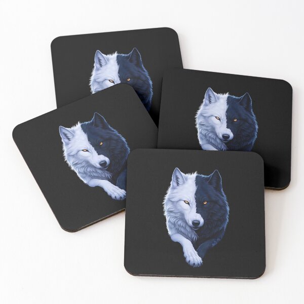 Item preview, Wolf Yin-Yang Balance designed and sold by DreamVibeShirt.