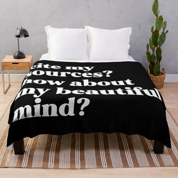 Item preview, Cite my sources how about my beautiful mind designed and sold by weirdly weird.