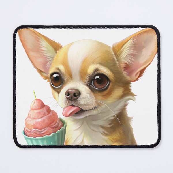 Item preview, Chihuahua Eating Icecream designed and sold by zangess1.