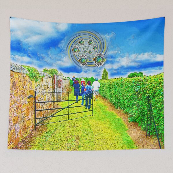 Item preview, FlamingEyeVortex/Walking designed and sold by Klaus Bremner (Autotelic Art).