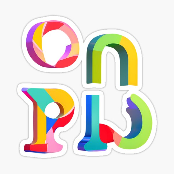 Item preview, Colorful Typographic Exploration Gifts designed and sold by Marcin-PL.