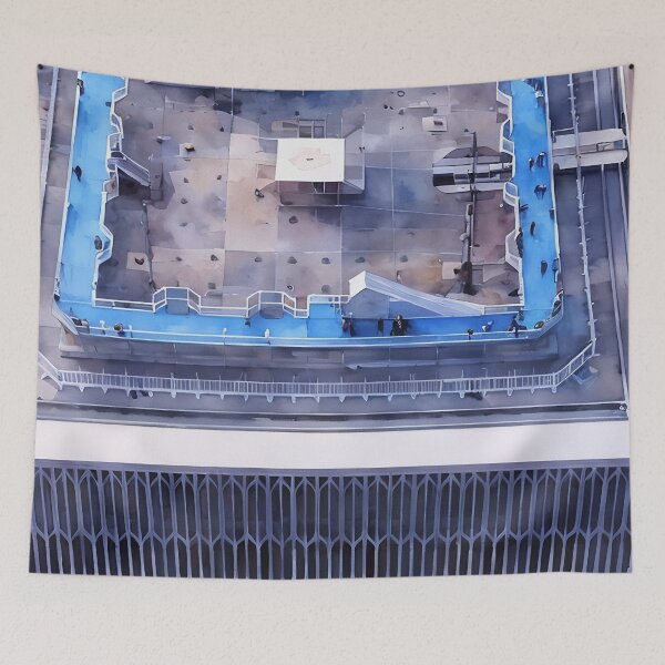 Item preview, Rooftop Ramble designed and sold by RCWatercolours.