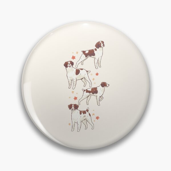 Item preview, brittany spaniel dogs designed and sold by Artofmayara.