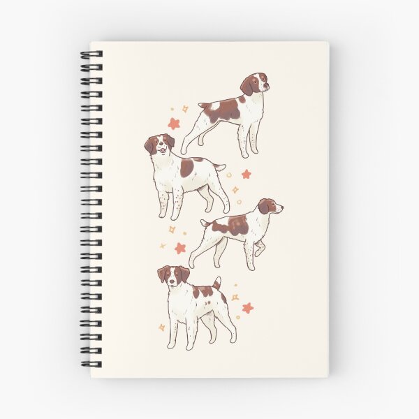 Item preview, brittany spaniel dogs designed and sold by Artofmayara.