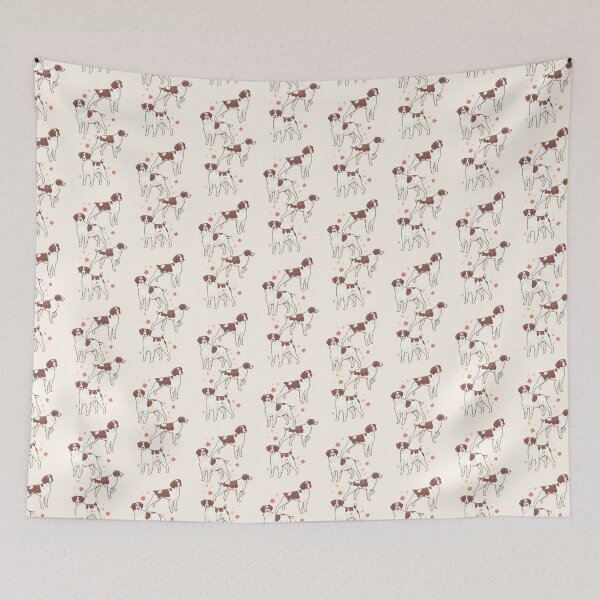 Item preview, brittany spaniel dogs designed and sold by Artofmayara.