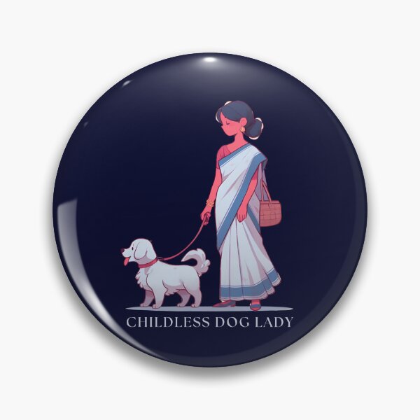 Item preview, Childless Dog Lady designed and sold by CatherineLievre.