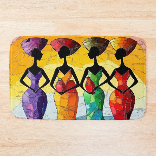 Item preview, Four African Women Meeting and Greeting designed and sold by MugsNstuff Live Love Create!.
