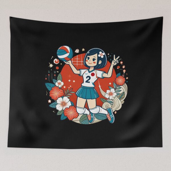Item preview, Japan Volleyball designed and sold by CatherineLievre.