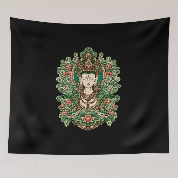 Item preview, Green Tara designed and sold by CatherineLievre.