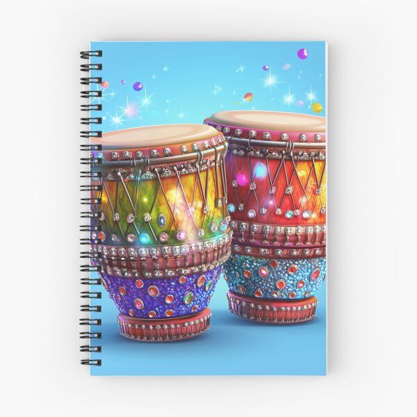 Item preview, Diamond-Crusted African Bongos: A Fusion of Tradition and Elegance designed and sold by MugsNstuff Live Love Create!.