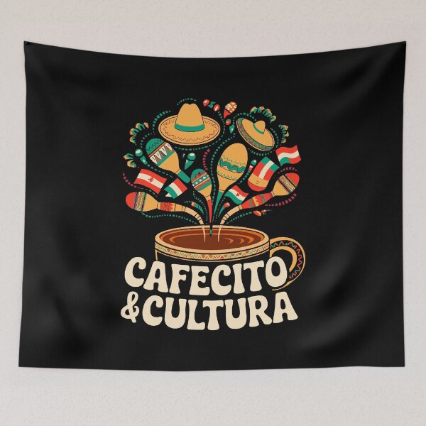 Item preview, Hispanic Heritage Month Cafecito Cultura Latino Pride Gift designed and sold by w1ckerman.