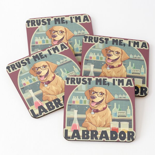 Item preview, Labrador pretends to be a doctor in the lab.  designed and sold by WBoss11.