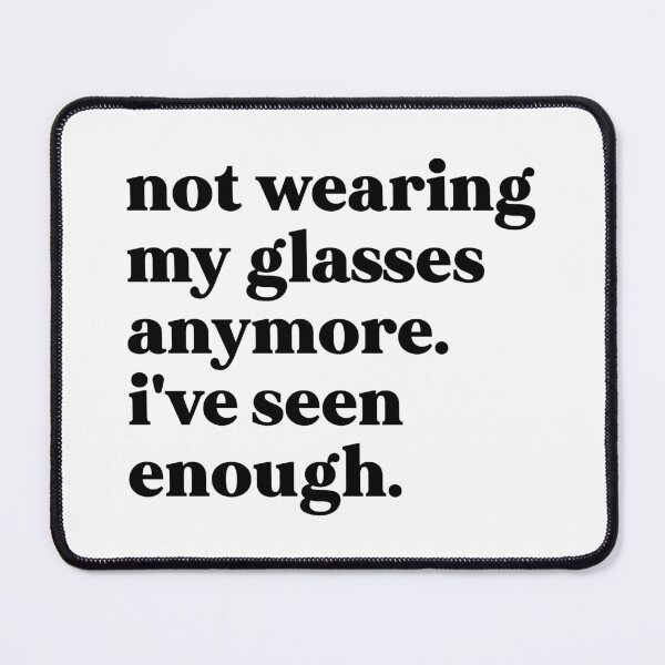 Item preview, Not wearing my glasses anymore i've seen enough designed and sold by weirdly weird.