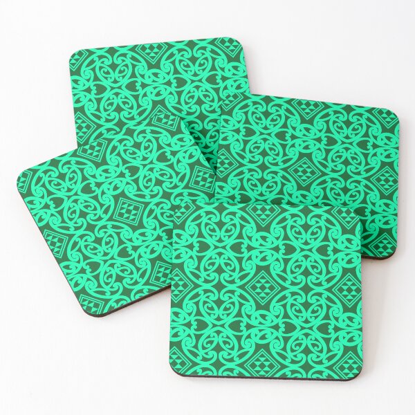 Item preview, Whanau - Teal Pattern designed and sold by LifeIsHecktic.