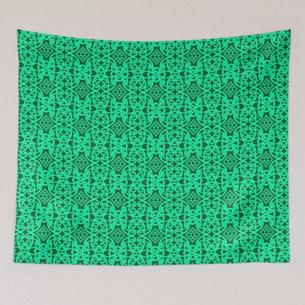 Item preview, Whanau - Teal Pattern designed and sold by LifeIsHecktic.