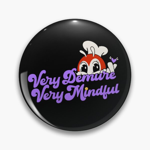 Item preview, JOLLIBEE PEEKING VERY DEMURE VERY MINDFUL Sticker designed and sold by aydapadi.