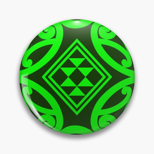 Item preview, Whanau - Bright Green Pattern designed and sold by LifeIsHecktic.