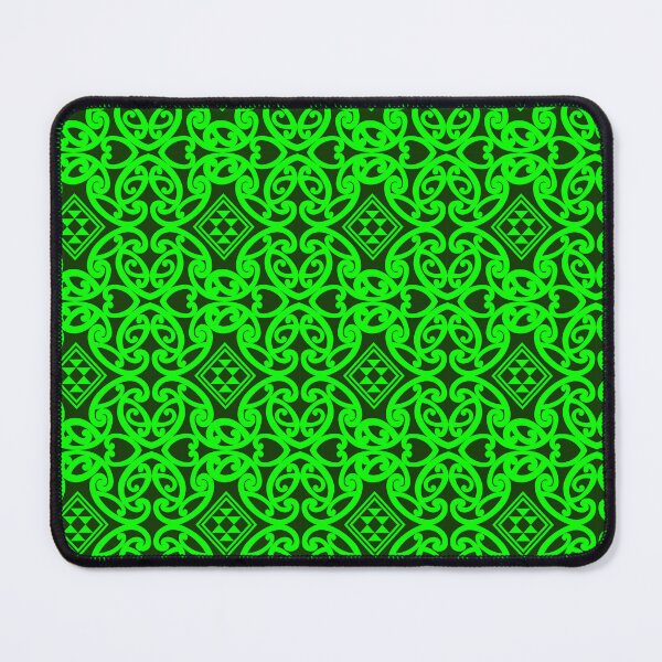 Item preview, Whanau - Bright Green Pattern designed and sold by LifeIsHecktic.