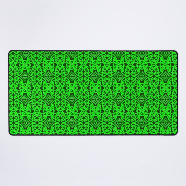 Item preview, Whanau - Bright Green Pattern designed and sold by LifeIsHecktic.