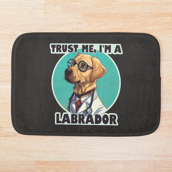Item preview,  Labrador pretends to be a doctor.  designed and sold by WBoss11.