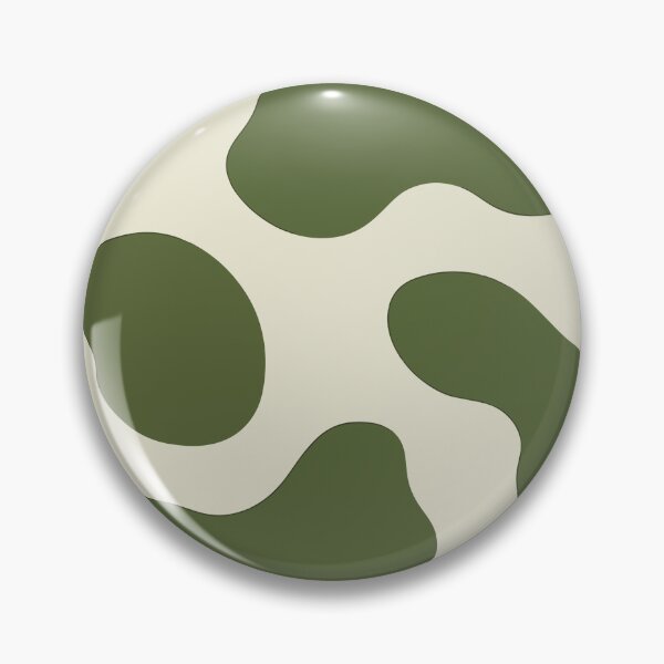 Item preview, A cowhide pattern design in olive green and beige. designed and sold by HEMRO.