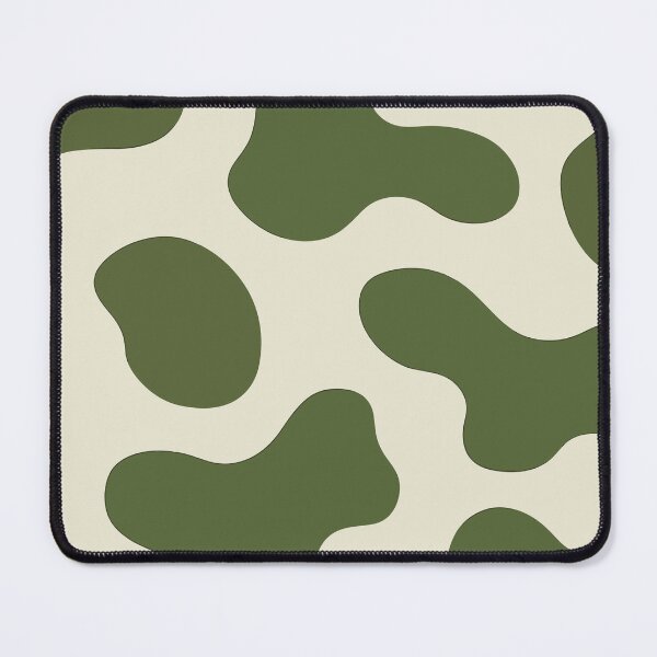 Item preview, A cowhide pattern design in olive green and beige. designed and sold by HEMRO.
