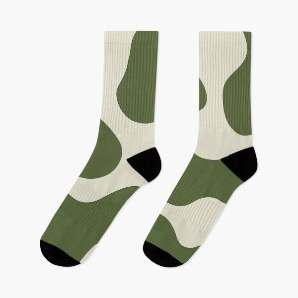 Item preview, A cowhide pattern design in olive green and beige. designed and sold by HEMRO.