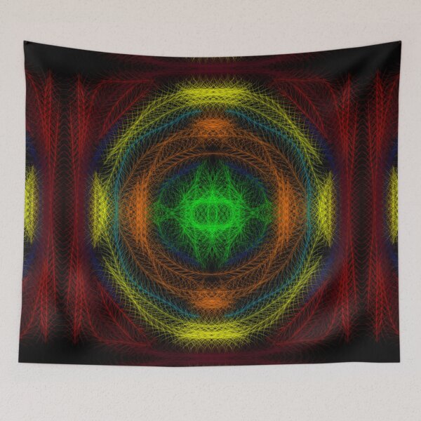 Item preview, Colorful abstract geometric design  designed and sold by Stefrait-7.