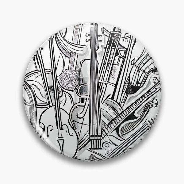 Item preview, Artistic representation of musical instruments. designed and sold by FreedomArtShop.