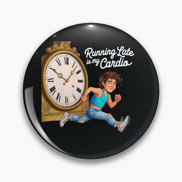 Item preview, Running Late is My Cardio  designed and sold by fashionsicon.