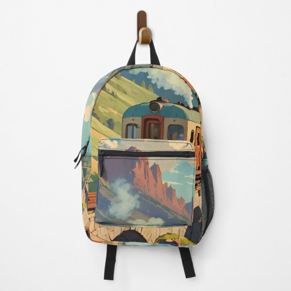 Item preview, Train and courntryside designed and sold by KiraChie.