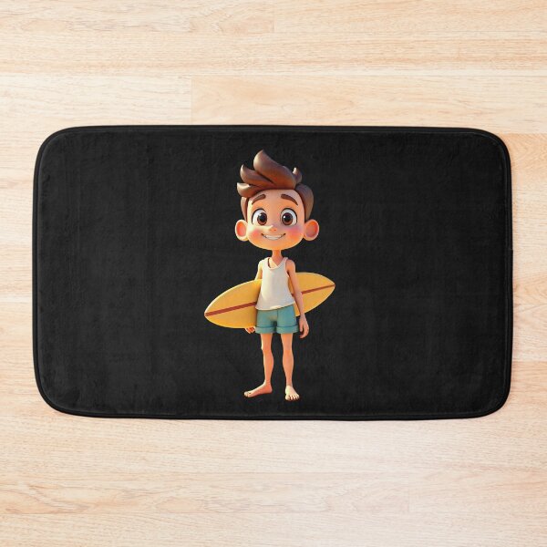 Item preview, 3D Beach Boy Surfer - Summer Vibes designed and sold by eliteandhonor.