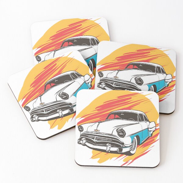 Item preview, Vintage-inspired graphic of a classic car. designed and sold by FreedomArtShop.