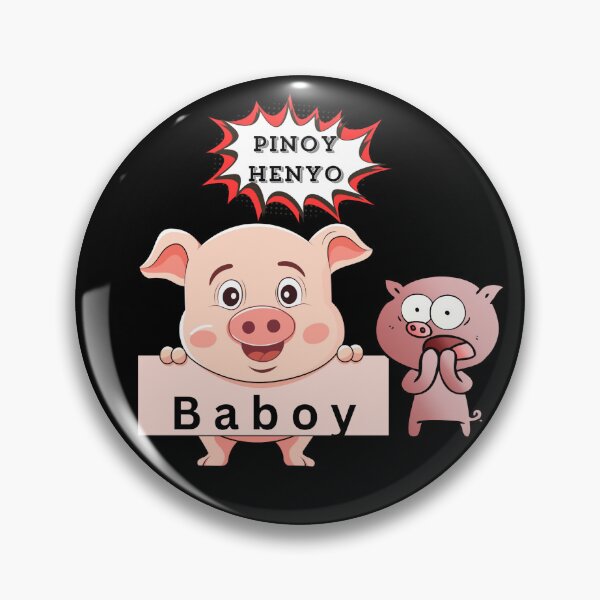 Item preview, Chistes de cerdos Pinoy Henyo designed and sold by AbeeRedB.