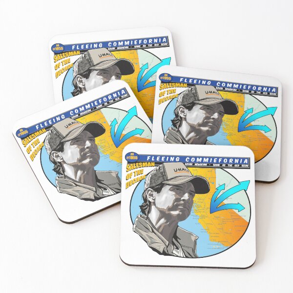 Item preview, Fleeing Commiefornia SuperGraphic designed and sold by VarisFinnDesign.