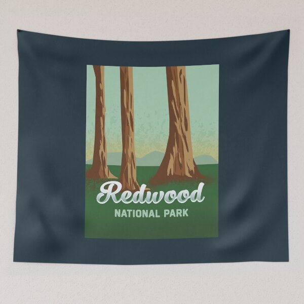 Item preview, Redwood National Park designed and sold by AdventureModa.